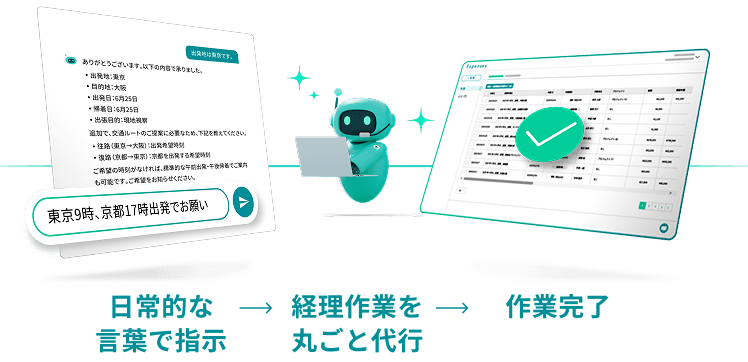 あらゆる部署の経理業務の自動運転を実現する
