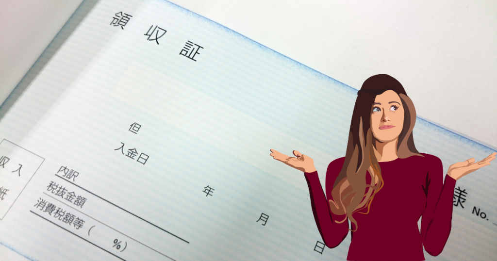 receipt-and-woman